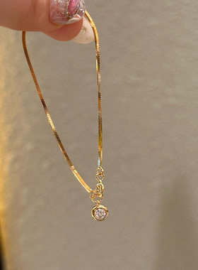 气质泡泡蛇骨手链S925纯银精致