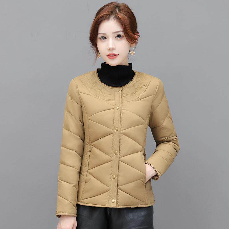 千仞岗秋冬羽绒服女内胆2026新款中老年轻薄短款妈妈装打底内穿加