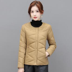 千仞岗秋冬羽绒服女内胆2026新款中老年轻薄短款妈妈装打底内穿加