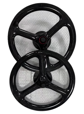 Java Neo改装16寸 349碳纤维轮组超轻