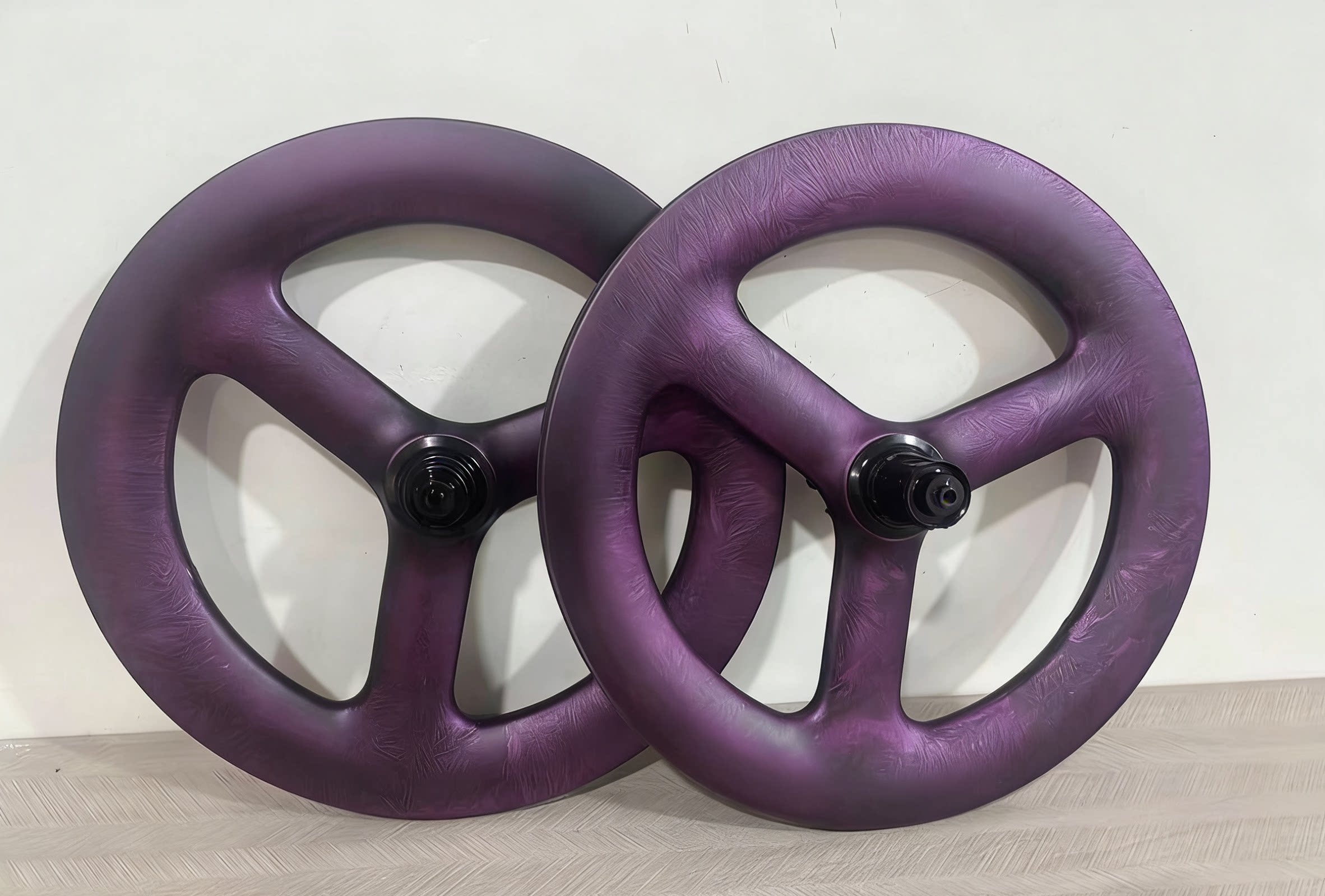 18寸355碳纤维轮组折叠三刀轮轮组ACEd10/鸟车/大行适用