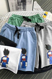 2023夏季运动短裤潮流宽松港风ins五分裤针织休闲裤中裤K16P25，男装休闲裤，电商B220