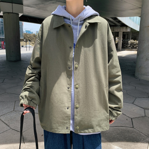 2023秋季男士夹克外套港风潮流宽松秋衣青少年学生上衣JK101P45图片