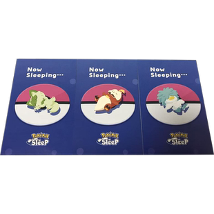 口袋妖怪 GO Plus +新叶喵 呆火鳄 润水鸭 Sleep 兑换码 贴纸