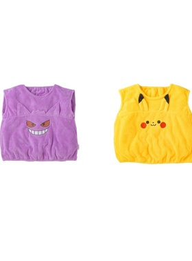 预售 monpoke 口袋妖怪 母婴系列 耿鬼 皮卡丘 婴幼儿 罩衫 上衣