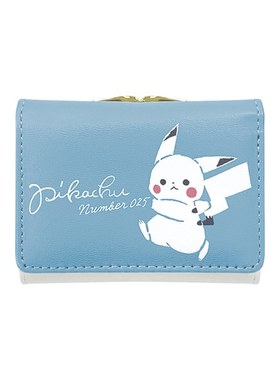 预售 精灵宝可梦 Pikachu number025系列 皮卡丘 迷你钱包 蓝色