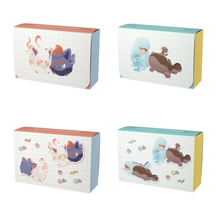 口袋妖怪 黏在一起系列 索罗亚 沼王 土王 PTCG 卡牌盒