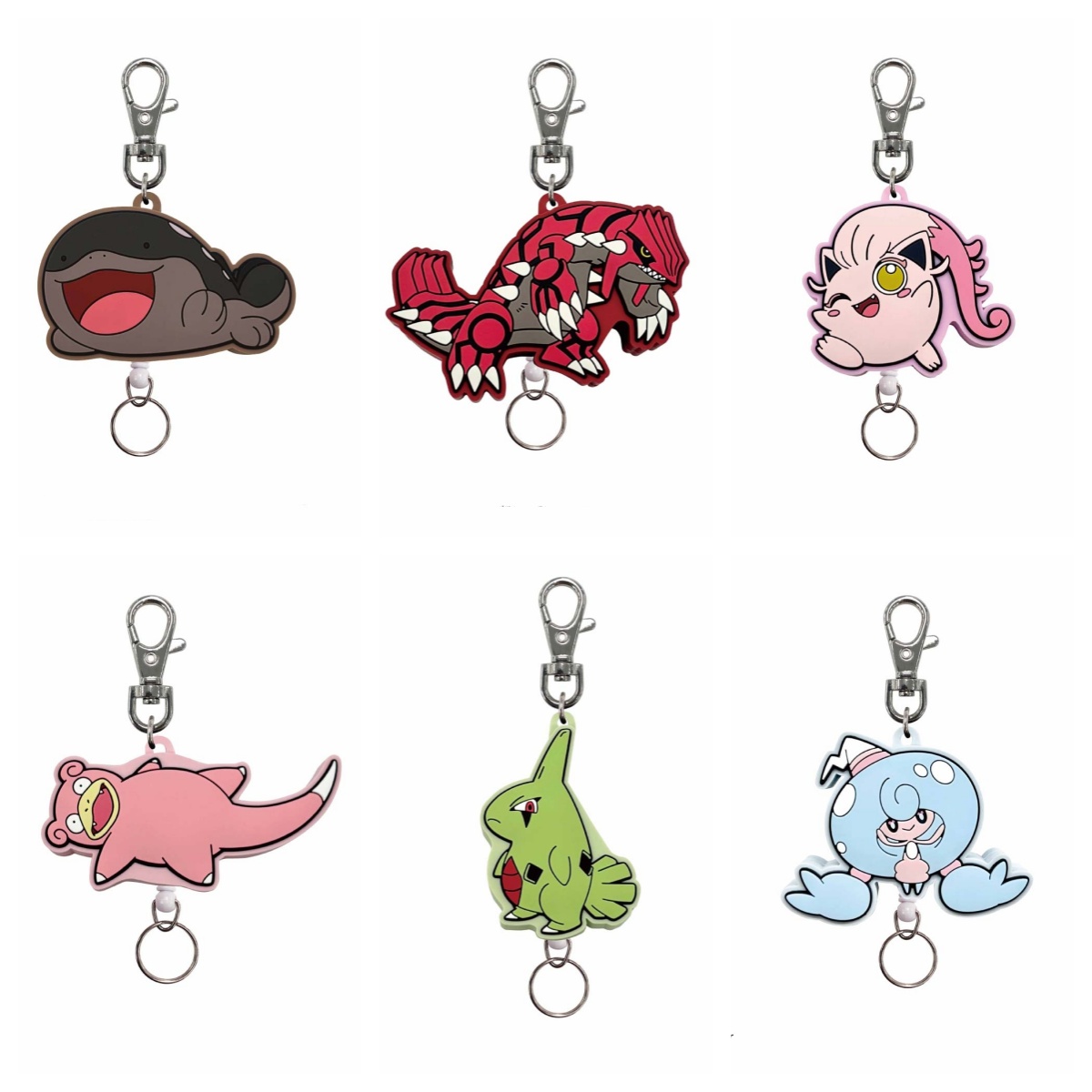 口袋妖怪自动伸缩钥匙扣