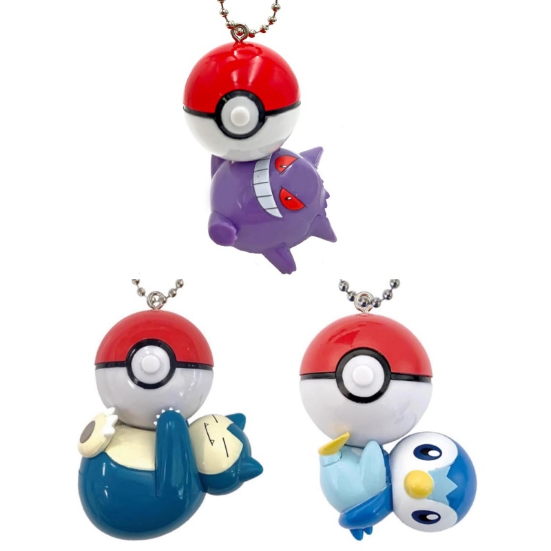 卡比兽波加曼可摆动精灵球挂件