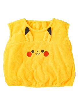 口袋妖怪 monpoke 母婴系列 皮卡丘 婴幼儿 毛绒 保暖背心