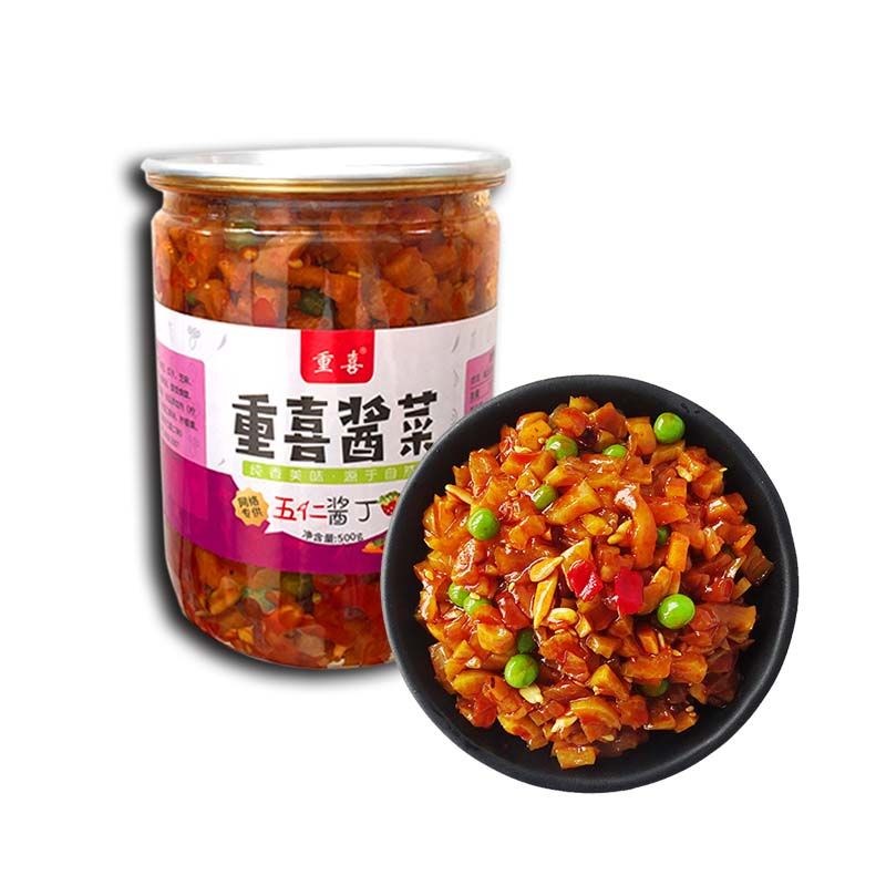 湖北特产酱菜五仁酱丁开