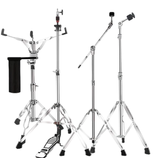 架子鼓镲片支架军鼓支架叮叮镲支架吊镲支架踩镲架正品Mes镲片