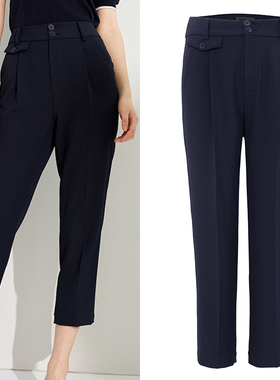 皇冠敦奴女装官方旗舰店专柜正品清仓折扣代购2021夏新款休闲裤