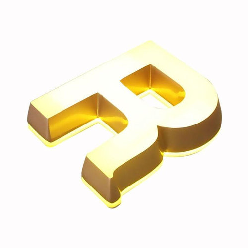 定制门头店铺招牌设计亚克力发光字商场铝塑板广N告logo无边字迷