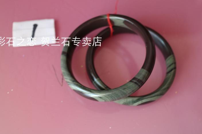 宁夏贺兰石手镯女式复古个性简约饰品送女朋友老婆包邮生日礼物
