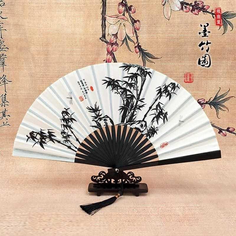 古典折叠扇子男复古中国风随身夏季流苏小折扇便携女式