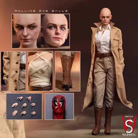 预售SWTOYS 1/6心灵操控者FS071心灵操控者可动人偶