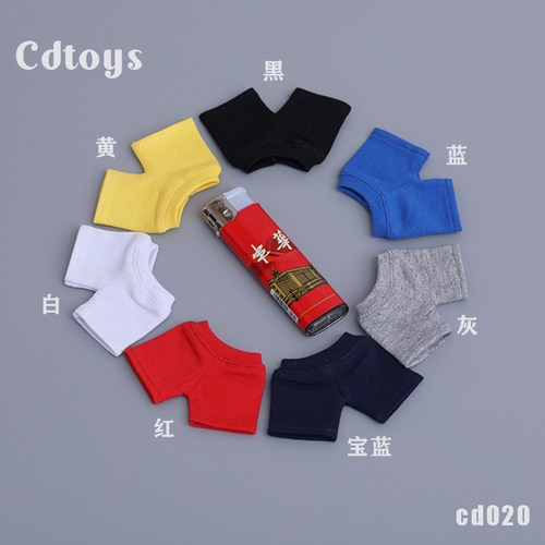 cd020素体6寸shf运动长短裤兵人