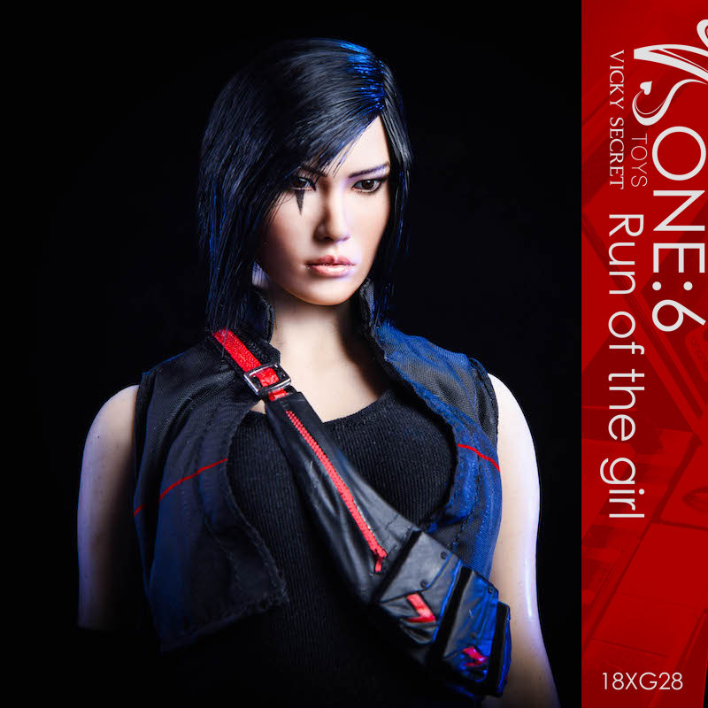 接单vstoys 1/6 女兵人偶 极限跑酷少女第一弹 18xg28 半包胶素体