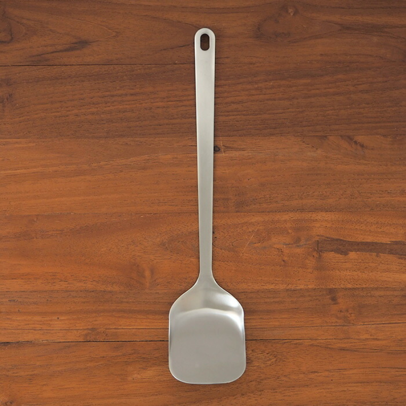 日本制304不锈钢一体成型煎炒铲