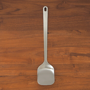 一体成型 实用不锈钢锅铲｜日本制304不锈钢家事问屋锅铲煎铲炒菜