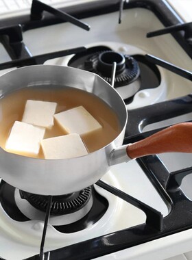 可爱松鼠尾小奶锅｜日本制相泽工房不锈钢迷你奶锅小汤锅13cm15cm