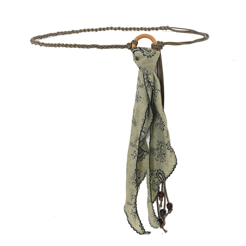 女小众中式腰果花丝巾手工编织蜡绳细腰带配裙子外套裤子百搭腰带,服饰配件/皮带/帽子/围巾,腰带/皮带/腰链,淘宝优惠券,粉丝福利购,淘宝优惠卷