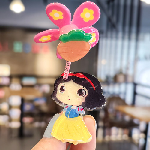 卡通公主风玩具头饰儿童发夹