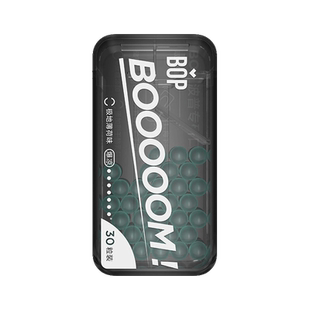 BOP口香爆珠糖清新口气腔糖薄荷持久型女生白桃双味啵啵便携接吻