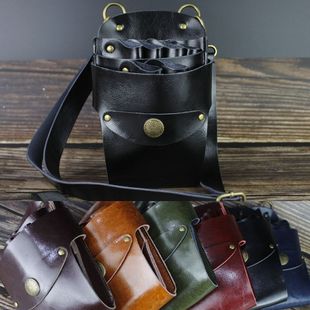 美发师剪刀包发型师腰包专业理发挎包个性潮宠物包真品尚帝皮具