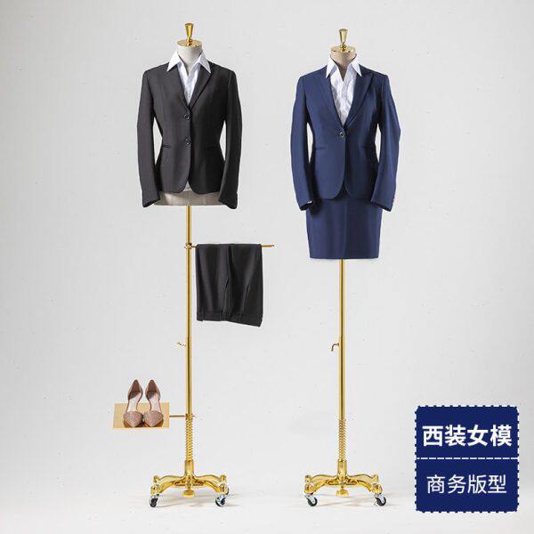 高档西装模特道具女半身商务西服装店人偶橱窗陈列模特展示架全身