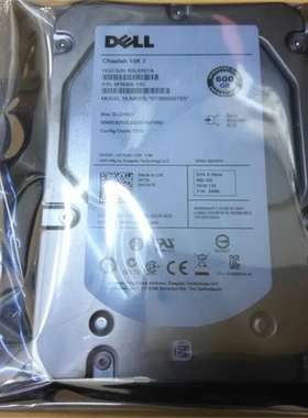 DELL R720 R900 R710 服务器硬盘 600G 15K 3.5 SAS ST3600057SS