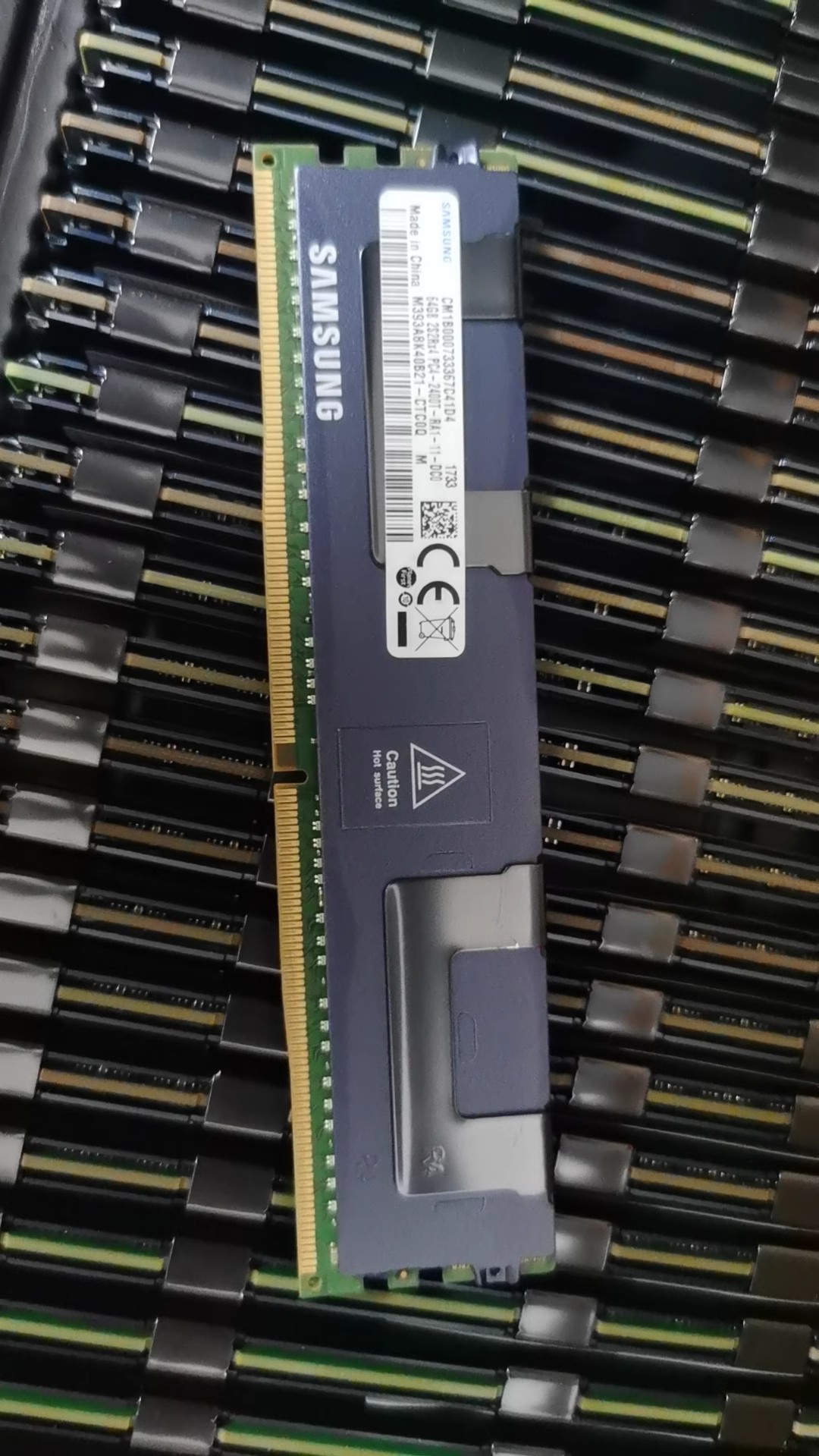 三星原装64G 2S2RX4 2400T ECC  REG 服务器内存条