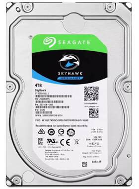 ST4000VX013/005/007 4T SATA 3.5酷鹰台式机监控硬盘 4TB