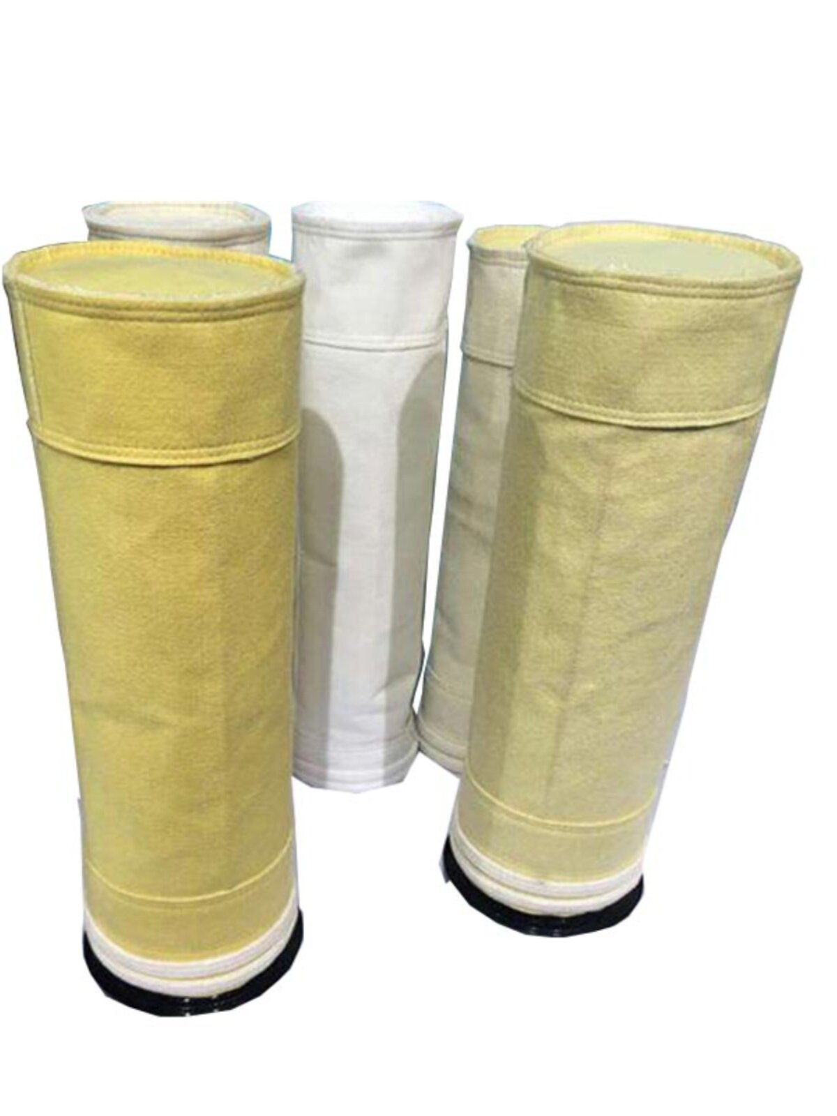 工业除尘器布袋滤袋骨架常温除尘布袋涤纶针刺毡除尘布袋集尘袋