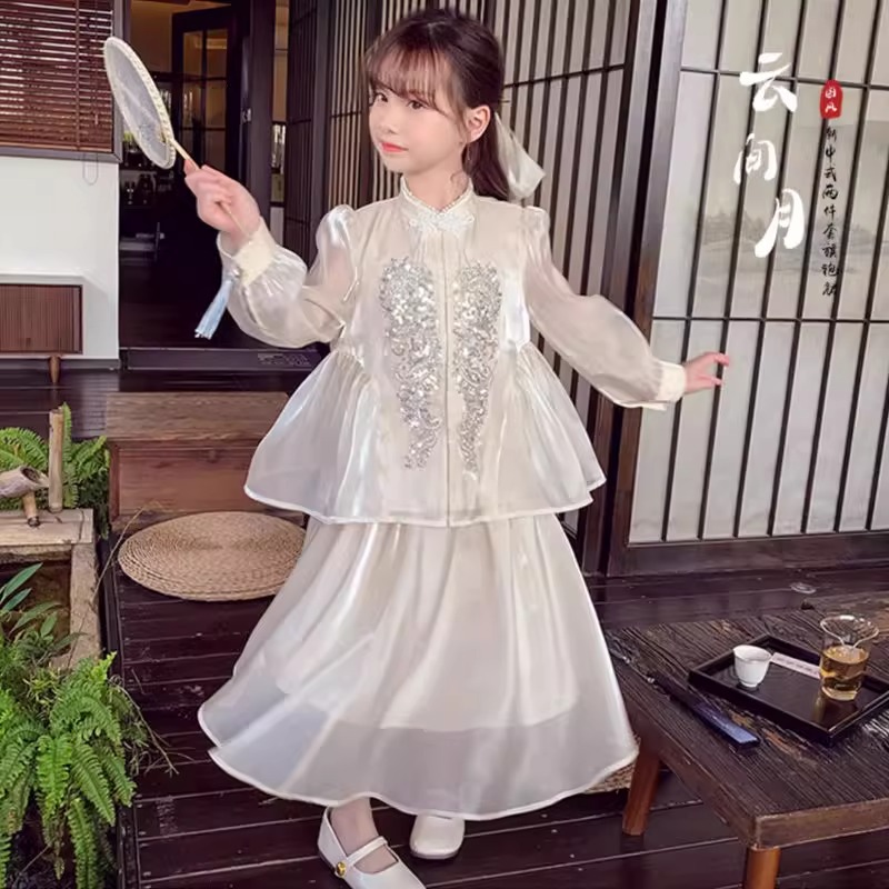 中秋送礼演出国风半身裙子