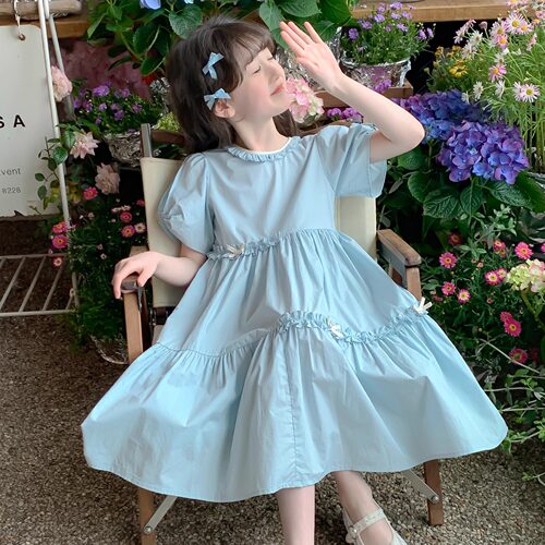 休闲公主裙儿童夏季薄款裙子