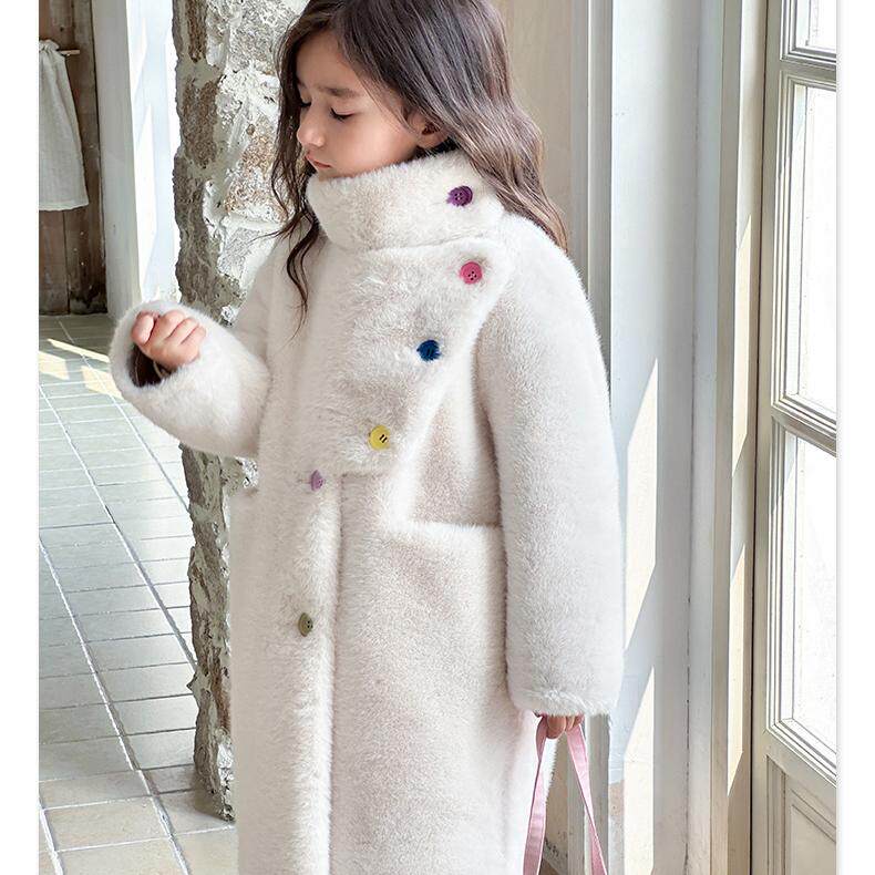 儿童皮草外套毛毛衣中长款秋冬新款小女孩保暖水貂绒皮毛一体外套,童装/婴儿装/亲子装,棉袄/棉服,淘宝优惠券,粉丝福利购,淘宝优惠卷