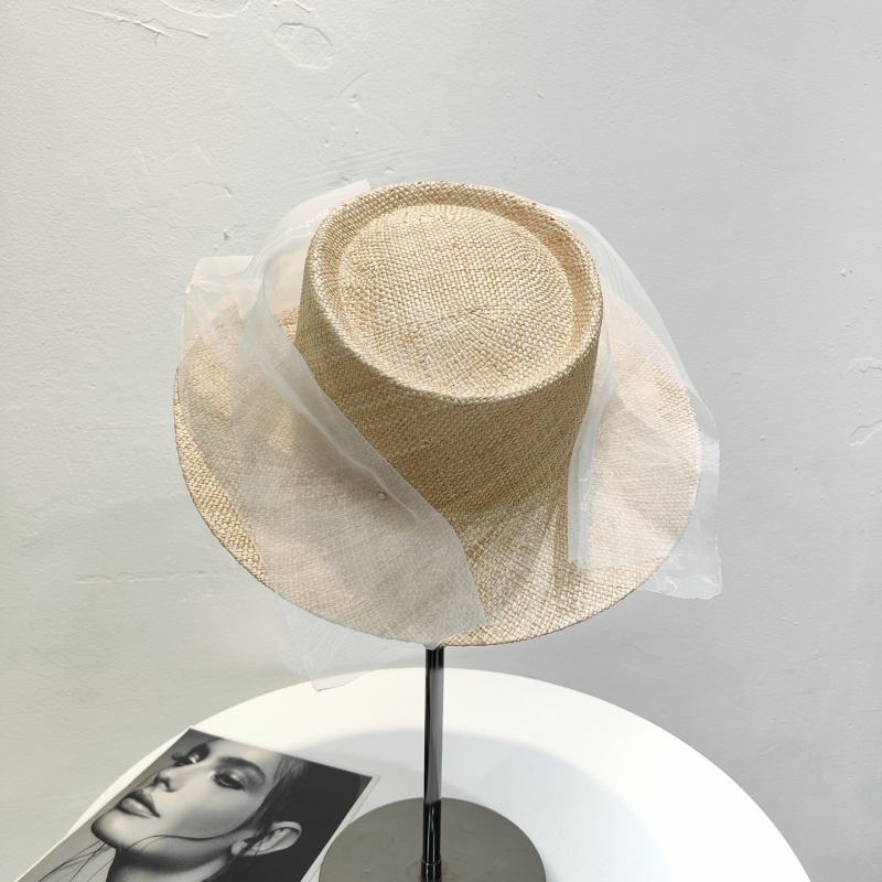 法式小众时尚优雅百搭草帽礼帽