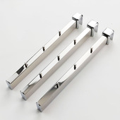 服装 不锈钢挂珠 展示架配件立柱正挂五珠挂钩方管挂衣钩挂衣架服装