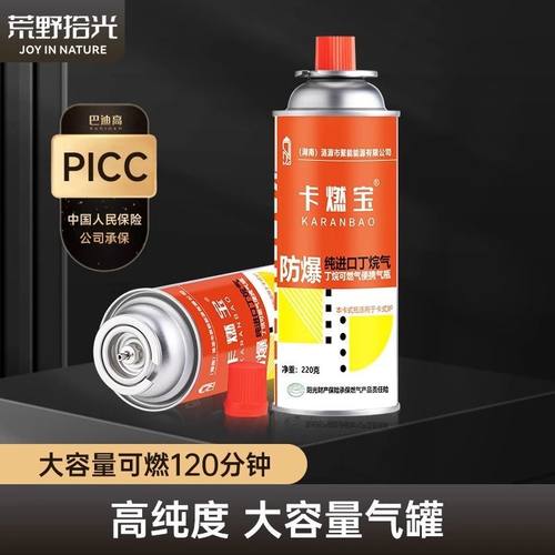 卡式炉高山液化气罐瓦斯