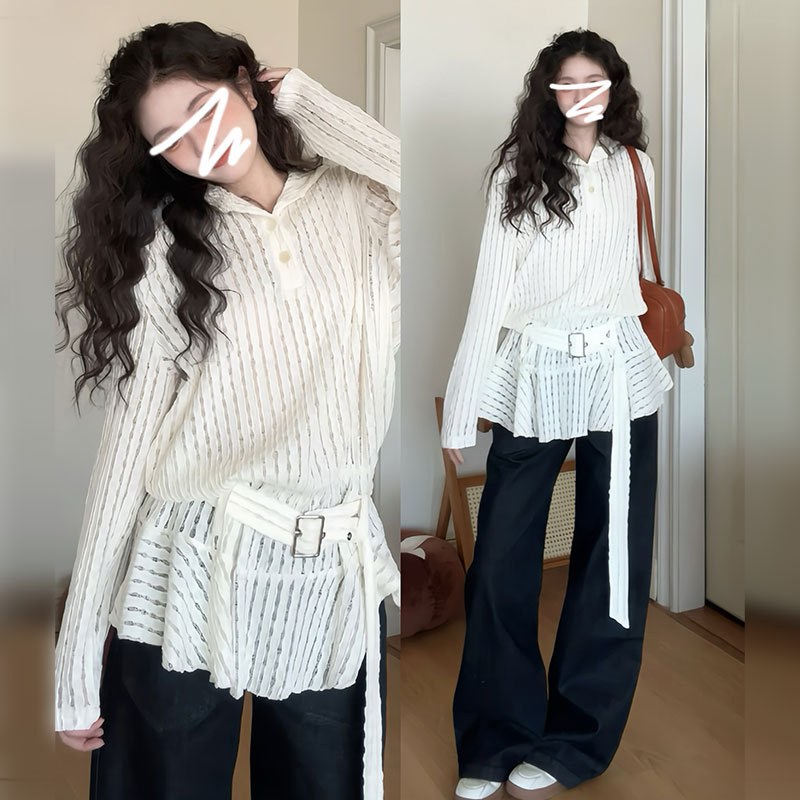 白色镂空连衣裙子女早春装2025年新款法式高级感气质收腰短裙夏季