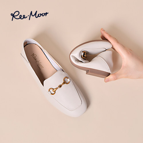 reemoor睿慕平底乐福鞋
