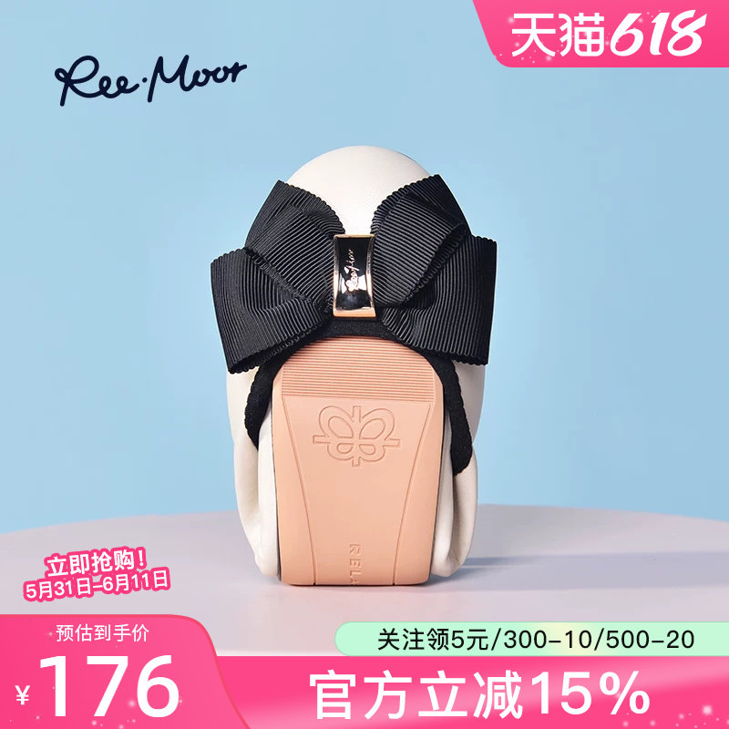 reemoor睿慕平底鞋晚晚风瓢鞋软底蛋卷单鞋小香风软皮羊皮船鞋