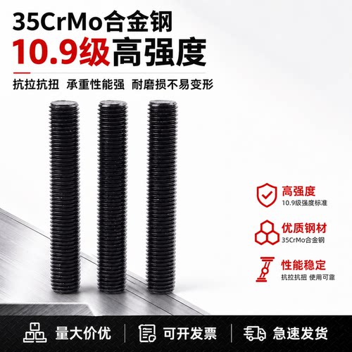 35CrMo10.9级全牙螺杆HG20634