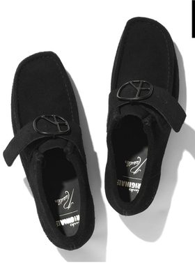 Clarks其乐 Originals + NEEDLES Walla 皮革 时尚舒适休闲鞋男款