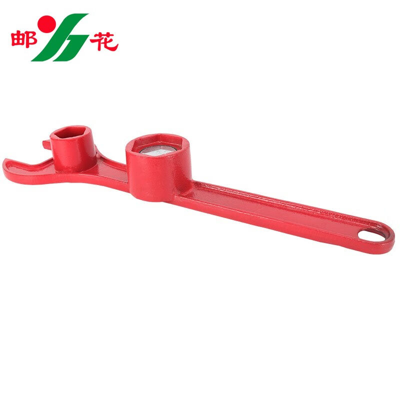 邮花室外消火栓国标加厚款带磁铁六角消防扳手钥匙消防栓扳手阀门