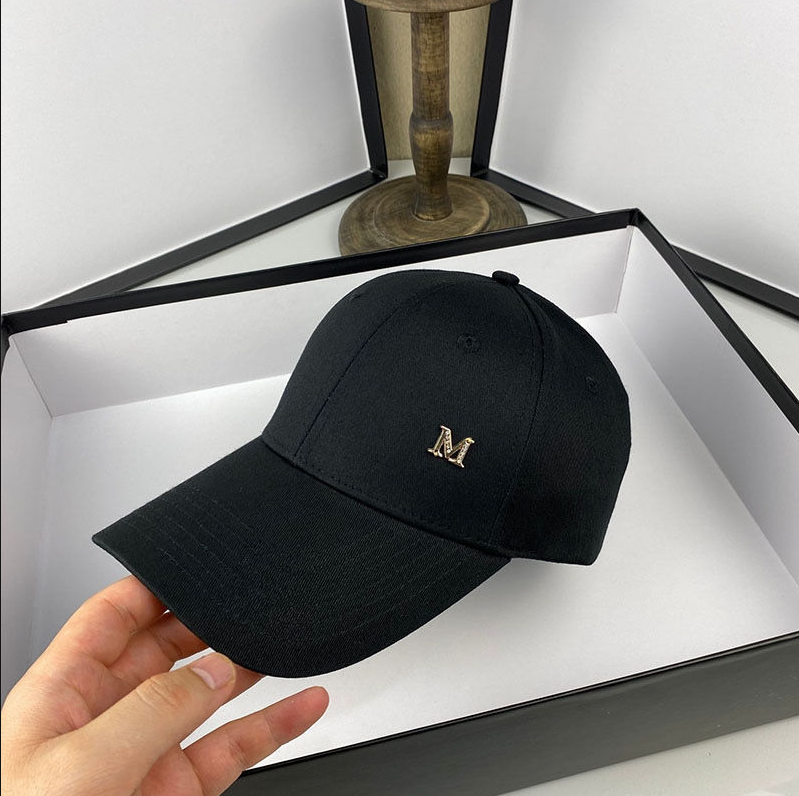 黑色帽子男大头围棒球帽显脸小鸭舌帽女百搭夏遮阳防晒太阳帽运动