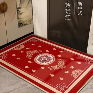 进门地垫家用门口脚垫入户门垫子客厅门垫卧室地毯玄关进户 新中式