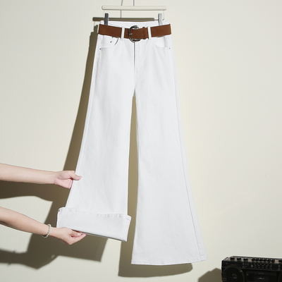 itCHOCOOLATE不贴腿微喇牛仔裤